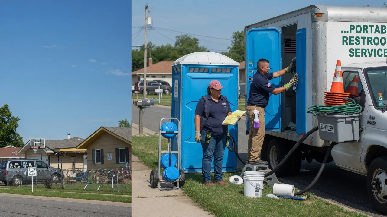 Portable Toilet Rental in Sheyenne, ND near me